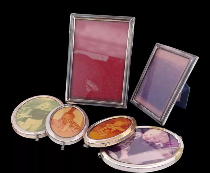 foto lijstjes, Verzenden, Zilver