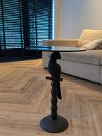 Bijzettafel papagayo, Minder dan 55 cm, Metaal of Aluminium, Rond, Zo goed als nieuw