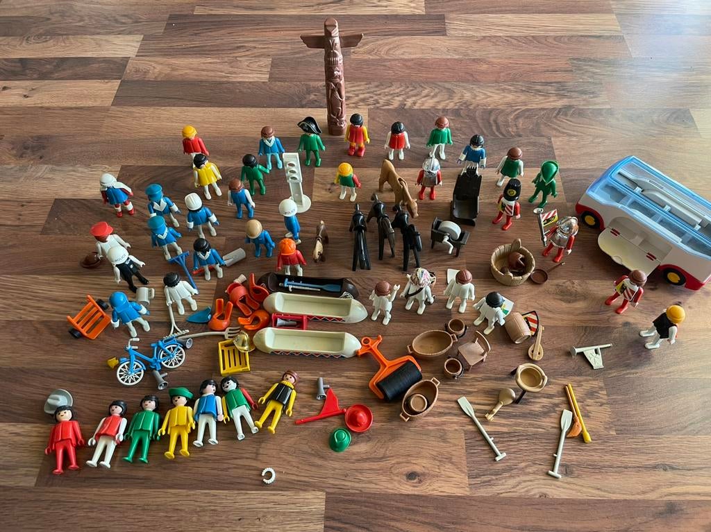Partij oud Playmobil Geobra, Ophalen of Verzenden, Zo goed als nieuw