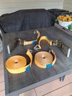 Spanbanden, Ophalen, Gebruikt