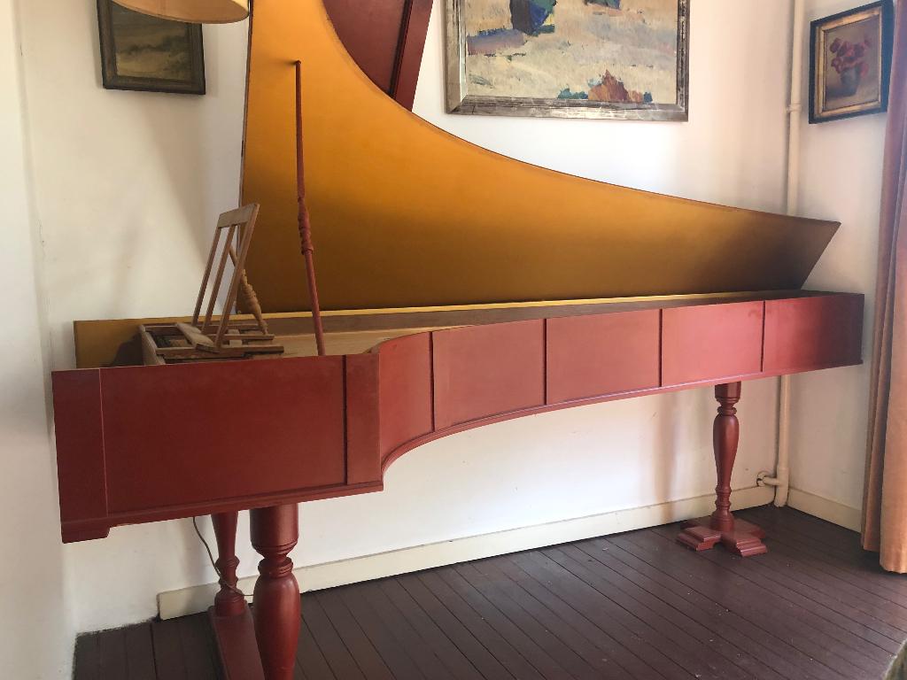 Nederlandse klavecimbel uit 1982, Ophalen, Zo goed als nieuw