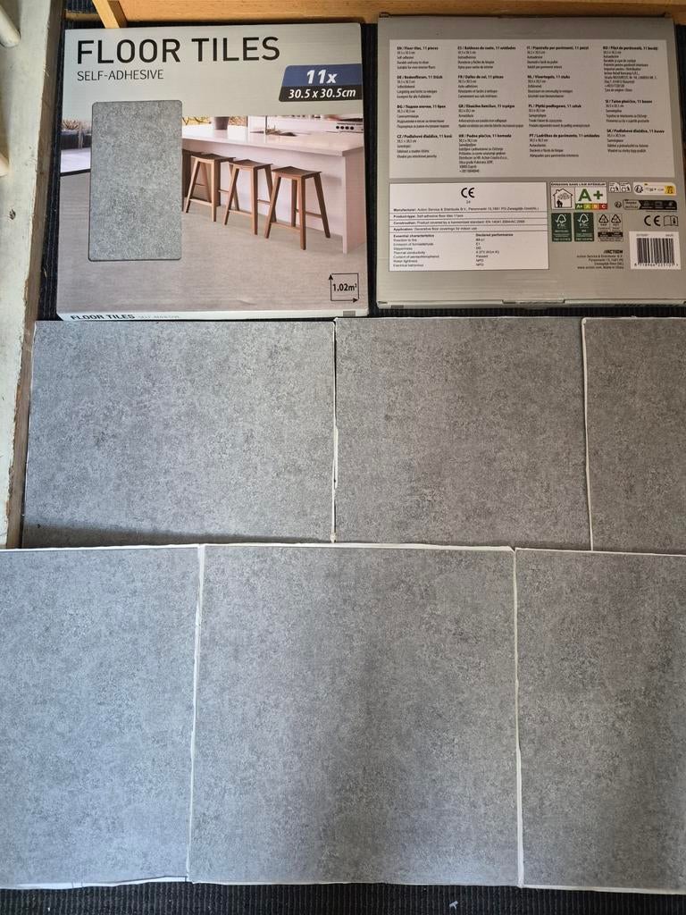 Zelfklevende tegels, Nieuw, Ophalen of Verzenden, Minder dan 5 m², 20 tot 40 cm