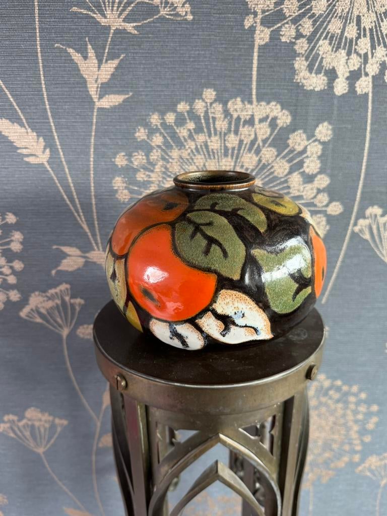 Antieke platelen vaas plateel, Antiek en Kunst, Ophalen of Verzenden