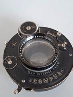 Vintage Carl Zeiss Jena Lens met Compur Sluiter (ca. 1912), Ophalen of Verzenden, Gebruikt, Standaardlens