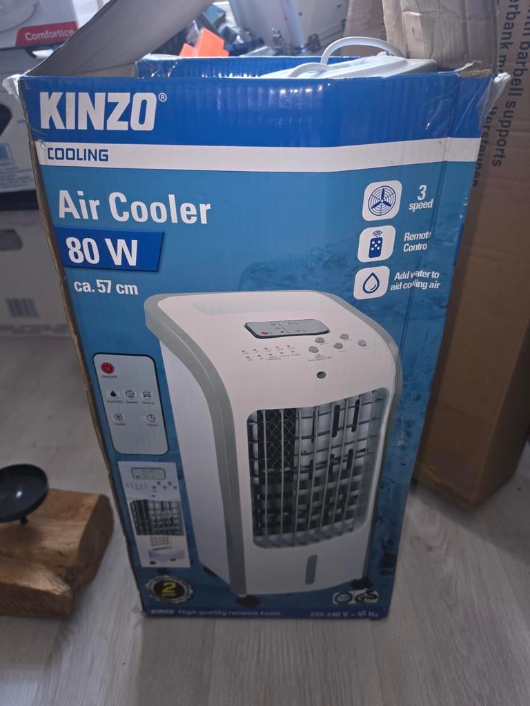 Kinzo air Cooler, Witgoed en Apparatuur, Ophalen, Mobiele airco, Minder dan 60 m³, 3 snelheden of meer