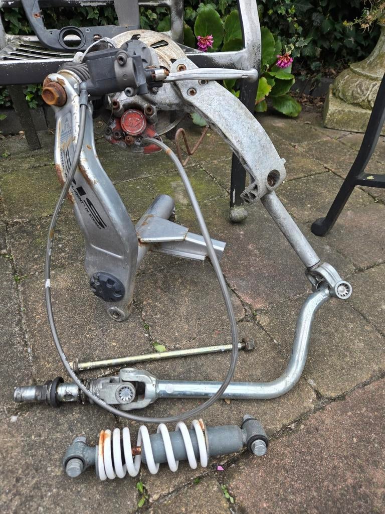 Italjet Dragster voorkant frame compleet, Ophalen of Verzenden, Gebruikt, Frame, Overige merken