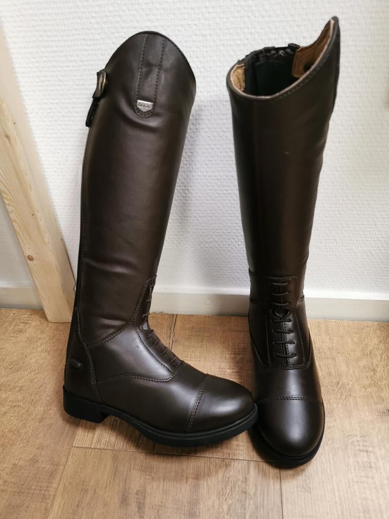 Horze paardrijlaarzen bruin kind maten 32,33, 34,35,37, Dieren en Toebehoren, Paardrijkleding, Kinderen, Eu, Ophalen of Verzenden