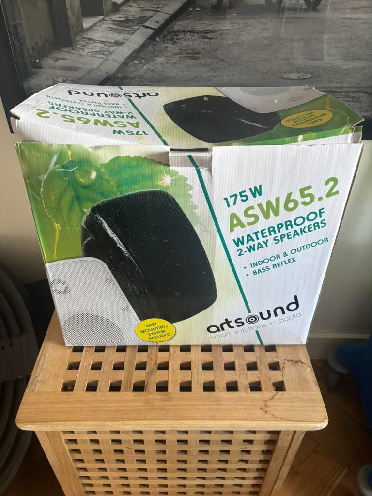 tsound ASW65.2, Set van 2 waterdichte luidsprekers, Overige merken, Ophalen of Verzenden, Zo goed als nieuw, Minder dan 60 watt