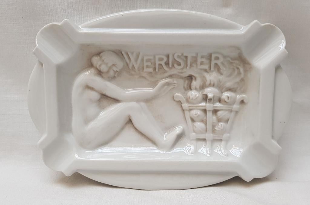 Art Deco asbak - J.Laloux voor Teco., Antiek en Kunst, Ophalen of Verzenden