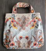 Draagtas/strandtas zelfgemaakt, 2 kanten draagbaar. Beige., Sieraden, Tassen en Uiterlijk, Tassen | Damestassen, Ophalen of Verzenden