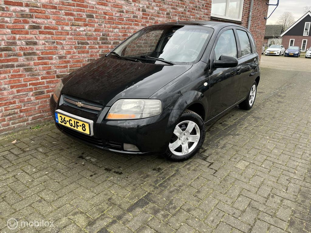Chevrolet Kalos 1.2 Pure, Voorwielaandrijving, 1150 cc, 4 cilinders, 965 kg