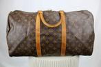 Louis Vuitton Keepall 50 Bandouliere - 987, 30 cm of meer, Gebruikt, Bruin, Minder dan 35 cm