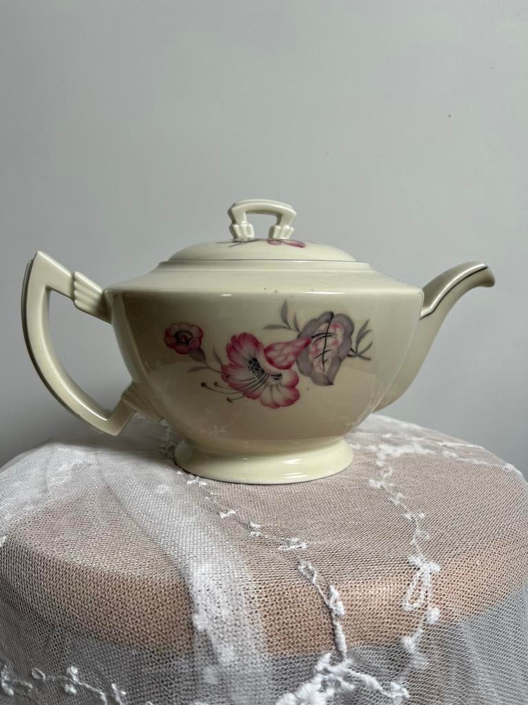 Theepot, suikerpot en melkkan, Antiek en Kunst, Ophalen of Verzenden