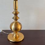 Vintage Messing Desing Lampenvoet, Geborsteld Koper, Ophalen of Verzenden, Gebruikt, Metaal, Minder dan 50 cm