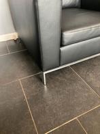 3 Walter Knoll Norman Foster 500 fauteuils, zwart leder, Design, 75 tot 100 cm, Ophalen of Verzenden, Zo goed als nieuw