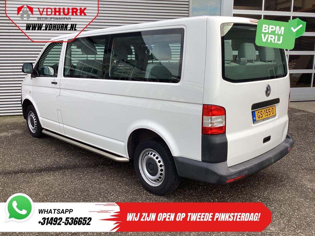 Volkswagen Transporter 2.0 TDI L2 EXPORT MARGE 9 Persoons/ C, Auto's, Bestelauto's, Voorwielaandrijving, Euro 5, Gebruikt, 8 stoelen