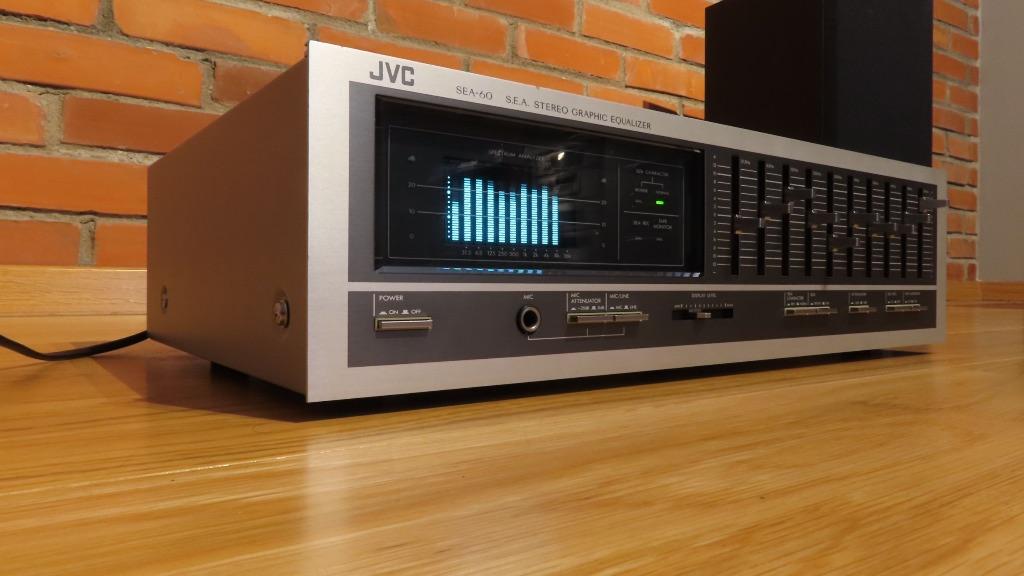 JVC 10 Band Equalizer with Spectrum Analyzer - SEA-60, Audio, Tv en Foto, Versterkers en Receivers, Stereo, JVC, Ophalen