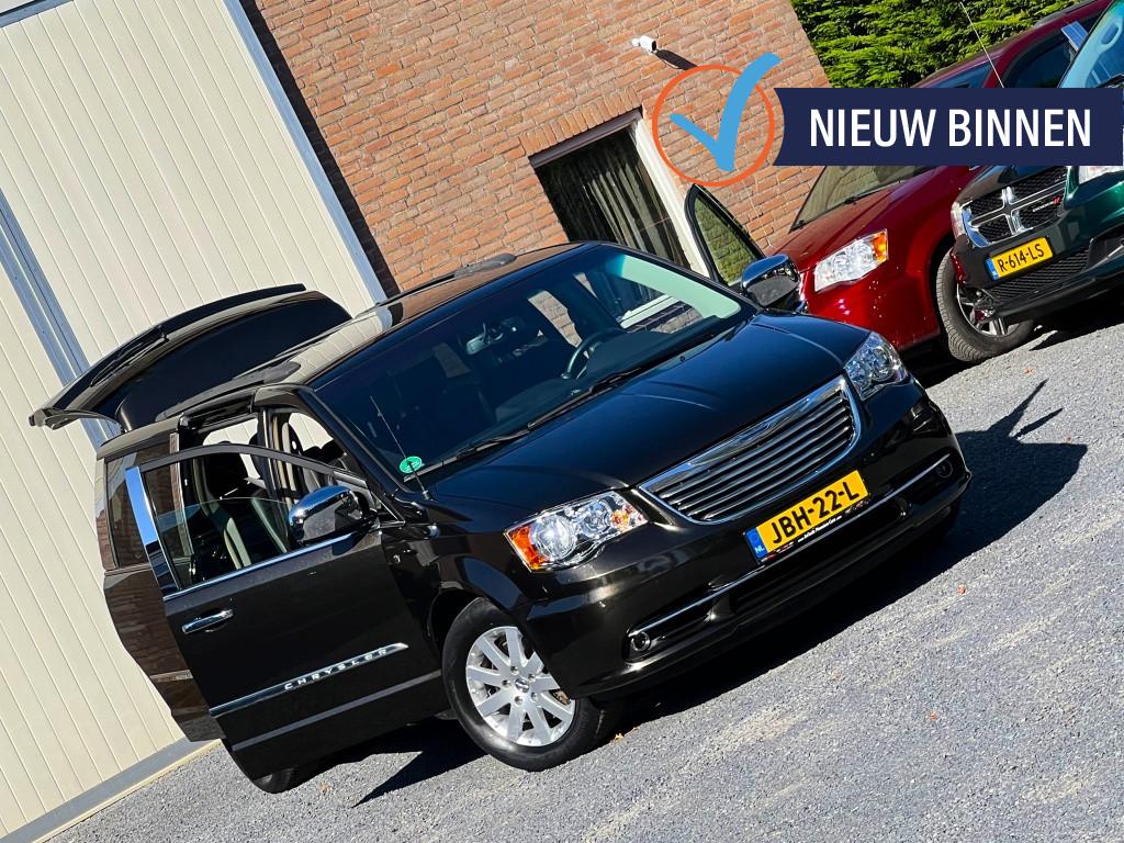 Chrysler Grand Voyager 3.6 V6 LIMITED J.DAIMLER BLACK 2xTV/D, Gebruikt, Zwart, Grand Voyager, 7 stoelen