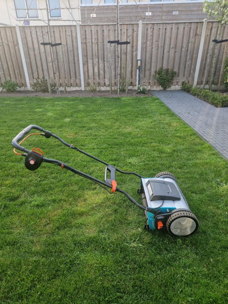 Grasmaaier - Elektrische Kooimaaier, Tuin en Terras, Ophalen, Gebruikt, Handgrasmaaier, 30 t/m 39 cm