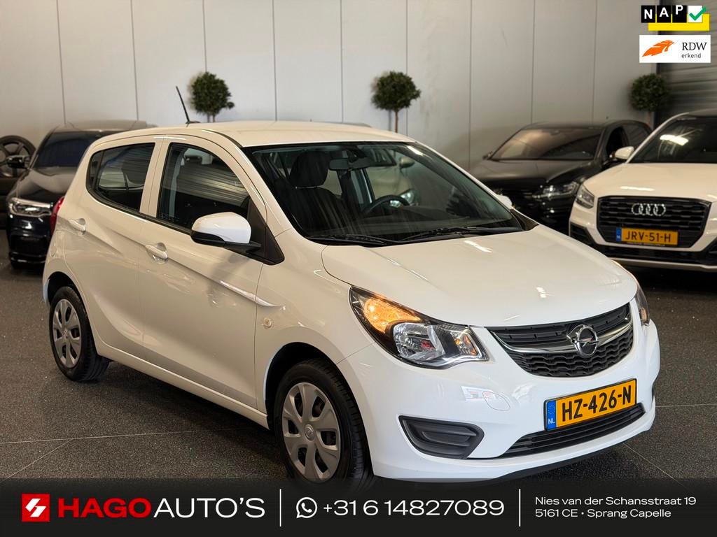 Opel KARL 1.0 ecoFLEX Edition AIRCO/CRUISE/BT-AUDIO/2E-EIG/N, Voorwielaandrijving, 839 kg, Stof, Gebruikt