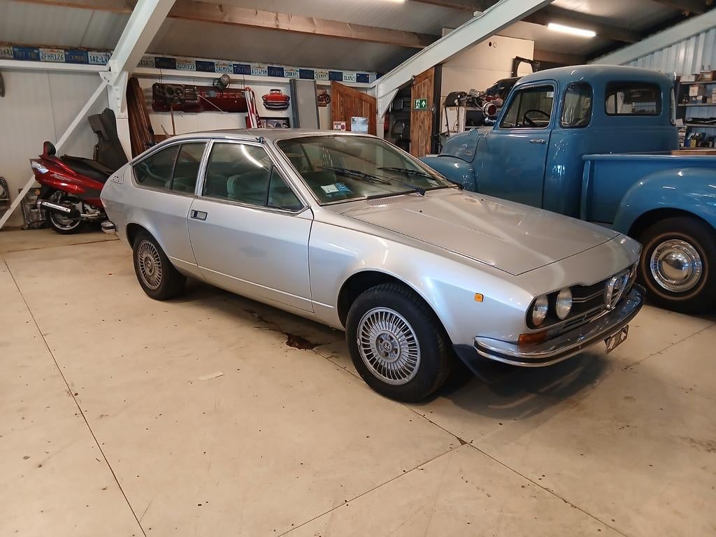 Alfa gtv bj 1977 met chrome bumper italie import harde auto., Bedrijf, Handgeschakeld, Coupé, Te koop