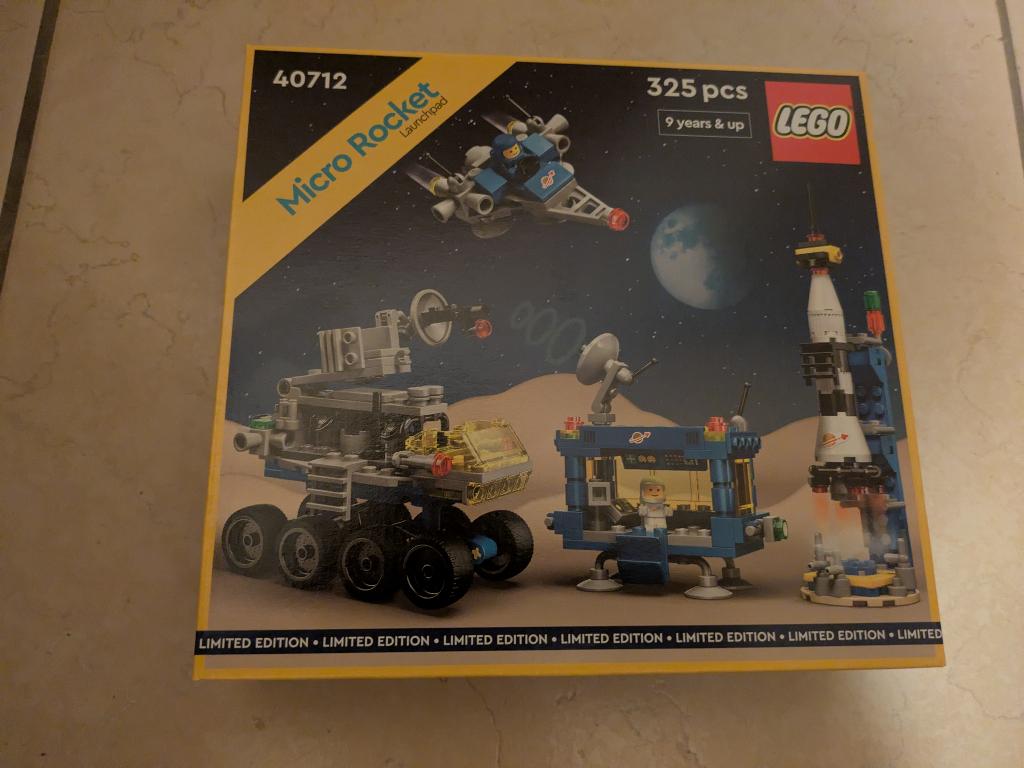 Lego Space - Micro Rocket Launchpad - 40712, Lego, Nieuw, Ophalen of Verzenden, Space
