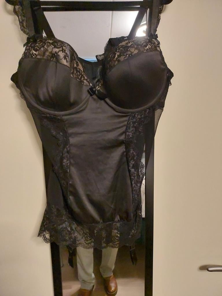 Corselet, Kleding | Dames, Ondergoed en Lingerie, Ophalen of Verzenden, Zwart, BH