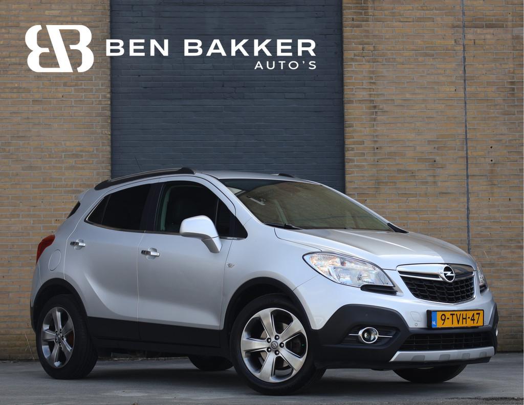 Opel Mokka 1.4 T Cosmo Navi | Camera | Cruise | NL Auto, Auto's, Voorwielaandrijving, Euro 5, Gebruikt, Zwart