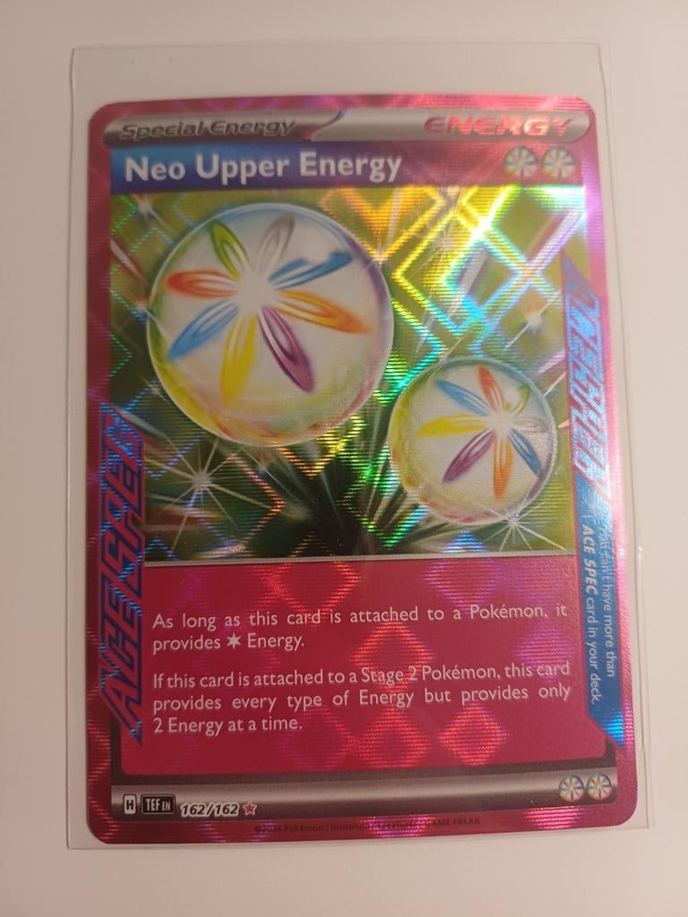 ACE SPECS Neo Upper Energy, Ophalen of Verzenden, Zo goed als nieuw, Losse kaart, Foil