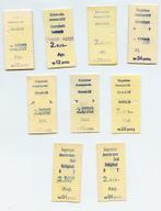 treinkaartjes uit de automaat, Ophalen of Verzenden, Gebruikt, Trein, Overige typen