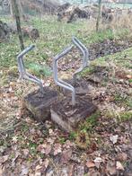 Robuuste fietsenrekken op betonblokken - 3 stuks, Ophalen, Gebruikt