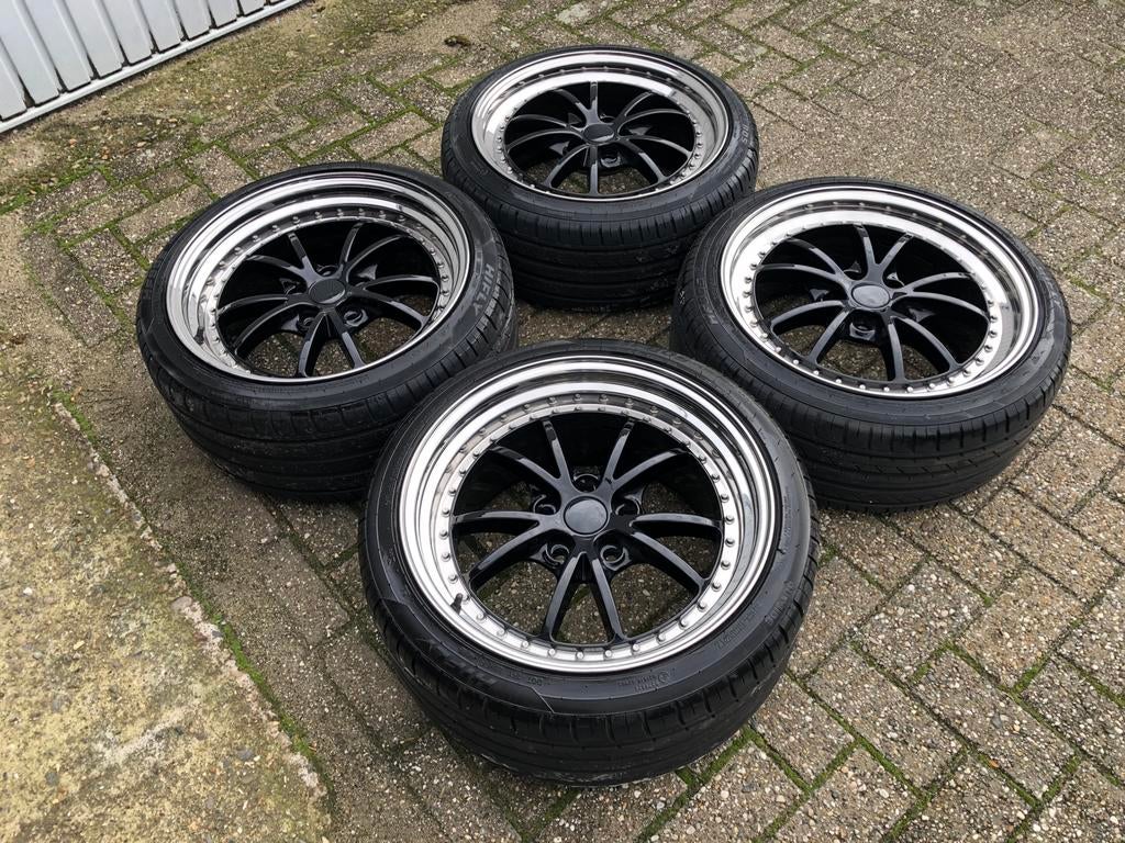 18 inch nieuw opgemaakt Rial meerdelige breedset ! 5x120, Auto-onderdelen, Banden en Velgen, Ophalen, 18 inch, Zomerbanden, Banden en Velgen