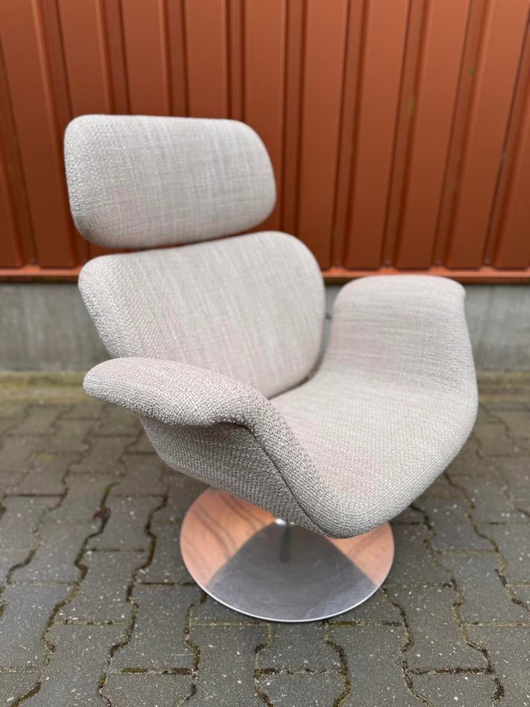 Artifort Big Tulip fauteuil - Pierre Paulin, Ophalen, Luxe exclusief design, 75 tot 100 cm, Zo goed als nieuw