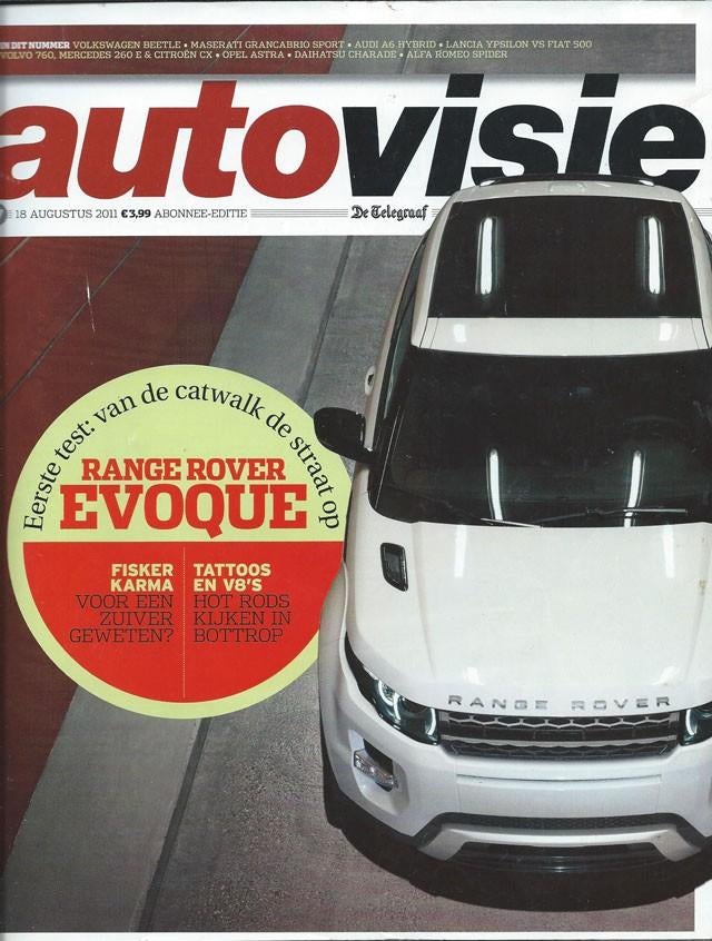 Autovisie 17 2011 : Citroen CX GTI - Mercedes Benz 260E W124, Ophalen of Verzenden, Gelezen, Algemeen