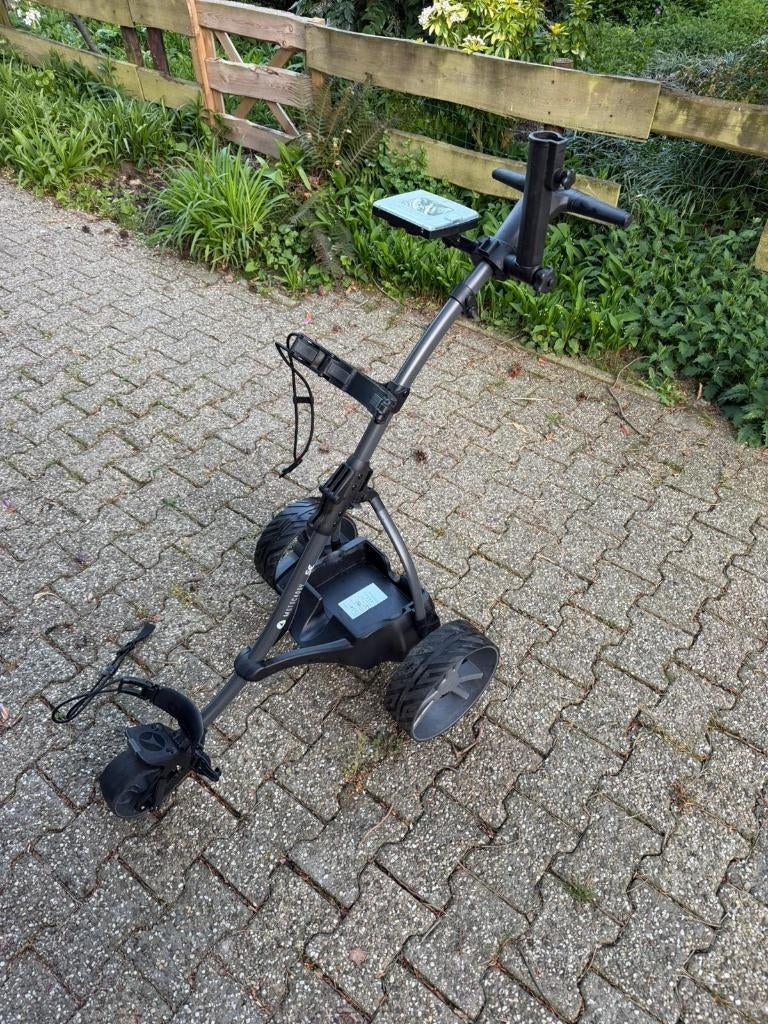 Motocaddy SE (ZGAN) inc accesoires, Ophalen, Zo goed als nieuw, Golfkar, Overige merken
