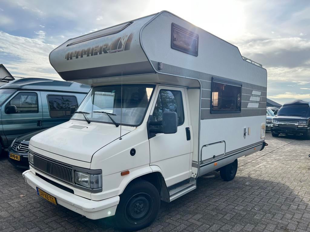 Fiat 290 1992 CAMPER *Super leuke*, Auto's, 74 pk, Wit, Bedrijf, Geïmporteerd