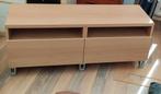 Ikea Besta tv kast beuken, Huis en Inrichting, Kasten | Televisiemeubels, Ophalen, Gebruikt, 100 tot 150 cm, Minder dan 100 cm