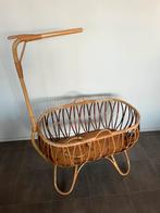Wieg Rotan Vintage, Kinderen en Baby's, Babywiegjes en Ledikanten, Ophalen, Gebruikt, Wieg