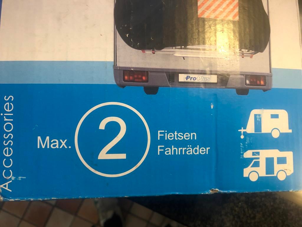 Beschermhoes voor 2 fietsen op draagrek, Ophalen of Verzenden, Nieuw