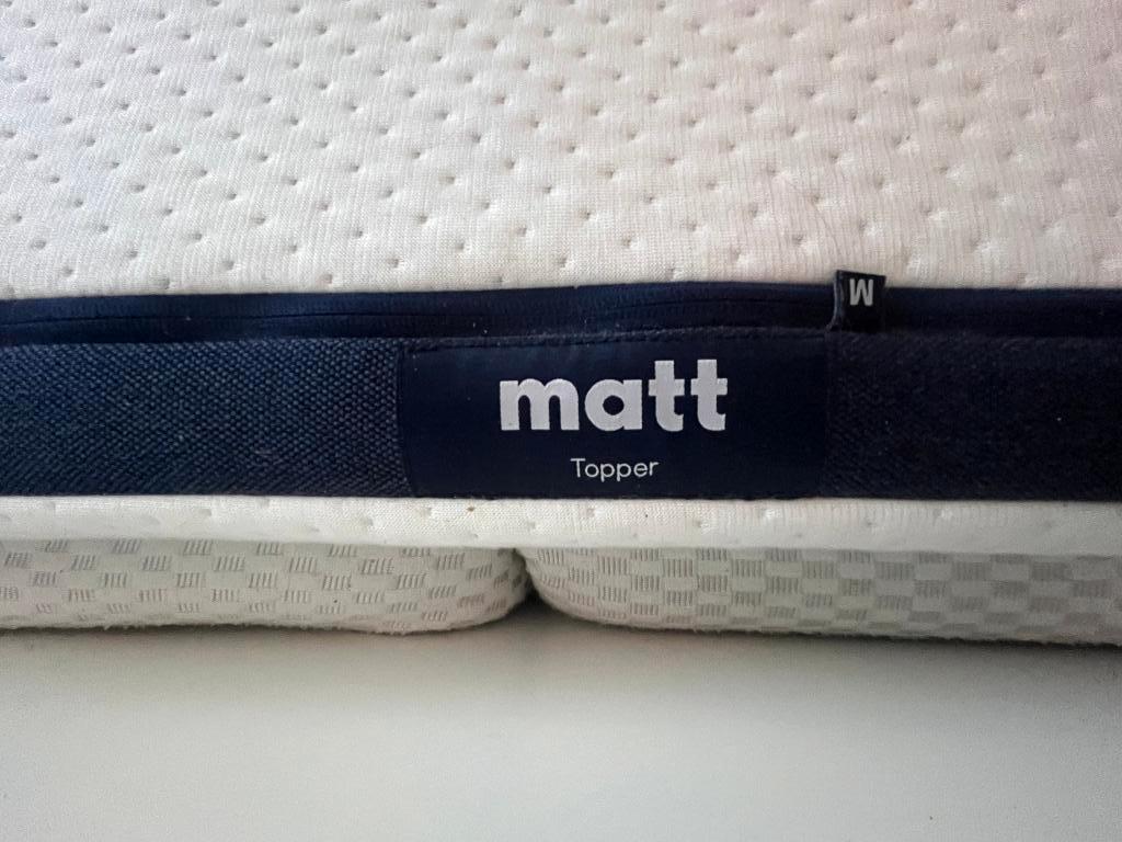 Matt Sleeps Hypersupport Air Topper, Huis en Inrichting, Ophalen, Tweepersoons, Zo goed als nieuw, Matras