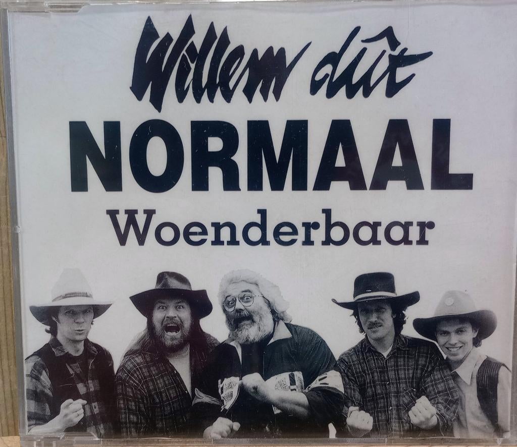 Willem Dût Normaal, Normaal – Woenderbaar, Maxi-single, Ophalen of Verzenden, Zo goed als nieuw, 1 single