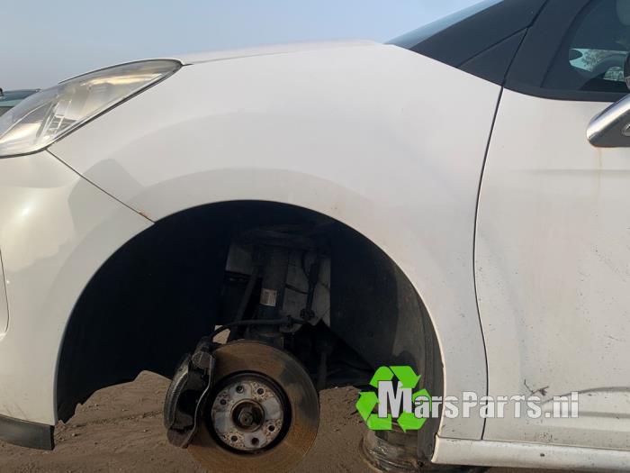 Scherm links-voor van een Citroen DS3 (EWP), Auto-onderdelen, Carrosserie en Plaatwerk, Citroën, Gebruikt, 3 maanden garantie