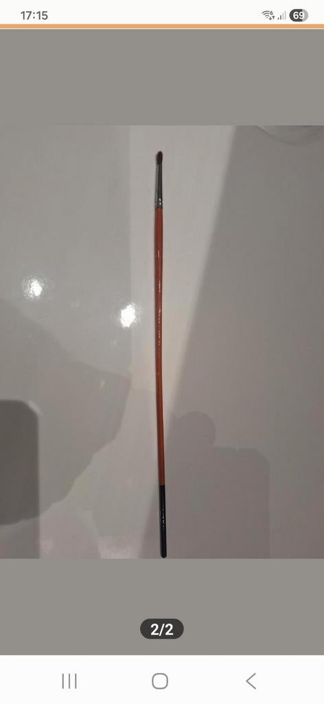 Cobra 4 Waterverf Penseel, Hobby en Vrije tijd, Schilderen, Ophalen of Verzenden, Gebruikt, Penseel of Kwast