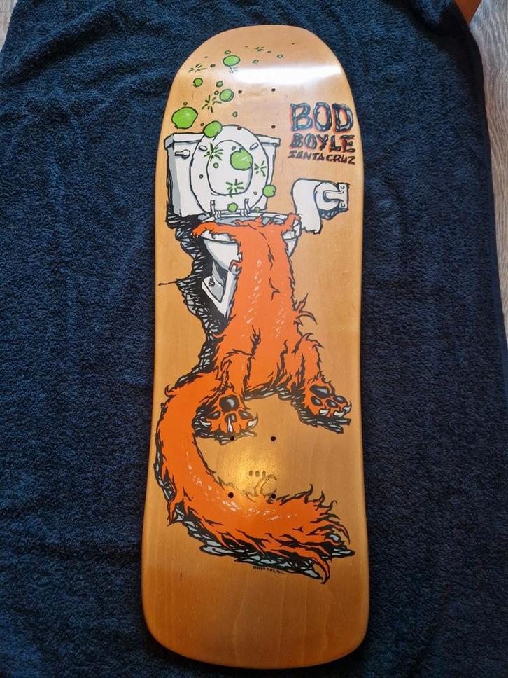 Vintage Santa Cruz Board - 30 Jaar Jubileum, Sport en Fitness, Skateboarden, Gebruikt, Skateboard, Longboard, Ophalen of Verzenden