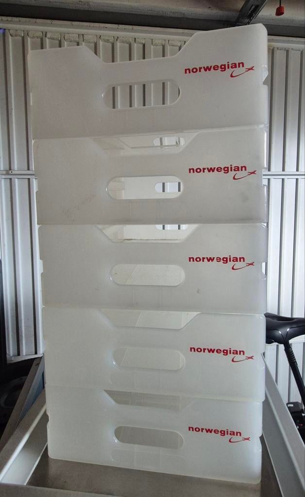 Trolley lades vliegtuig, Ophalen