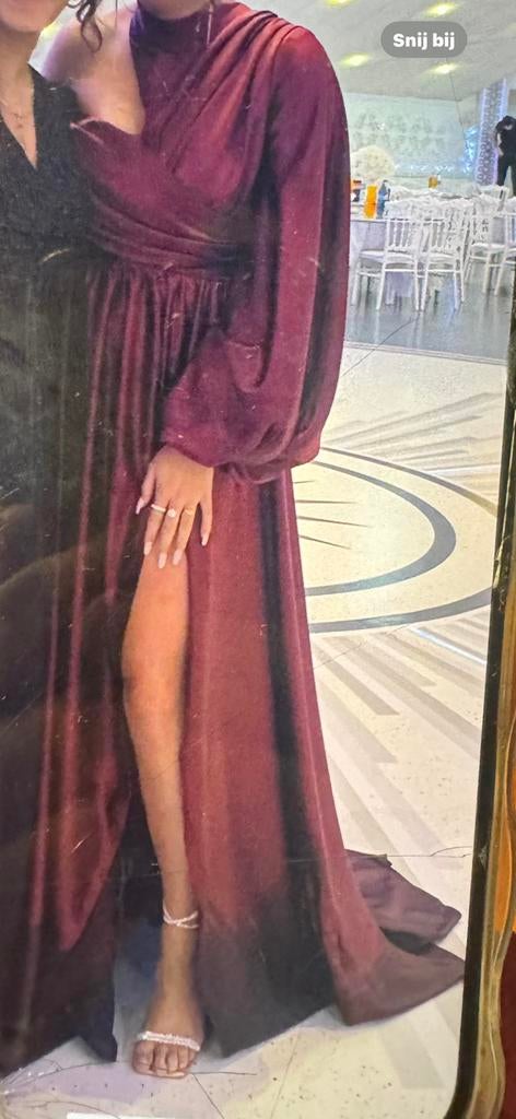 Avondjurk, Kleding | Dames, Gelegenheidskleding, Maat 38/40 (M), Galajurk, Zwart, Ophalen of Verzenden