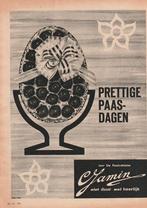 Retro reclame 1964 Jamin chocolade prettig Pasen, Verzenden, Overige typen