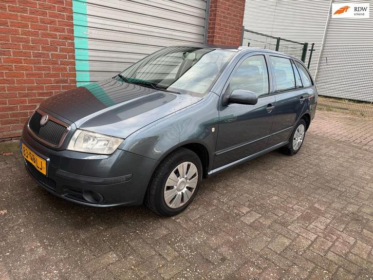 Skoda Fabia Combi 1.4-16V Ambiente Airco Bj:2006 NAP!, Auto's, Skoda, Bedrijf, Te koop, Fabia, ABS, Airbags, Airconditioning, Boordcomputer