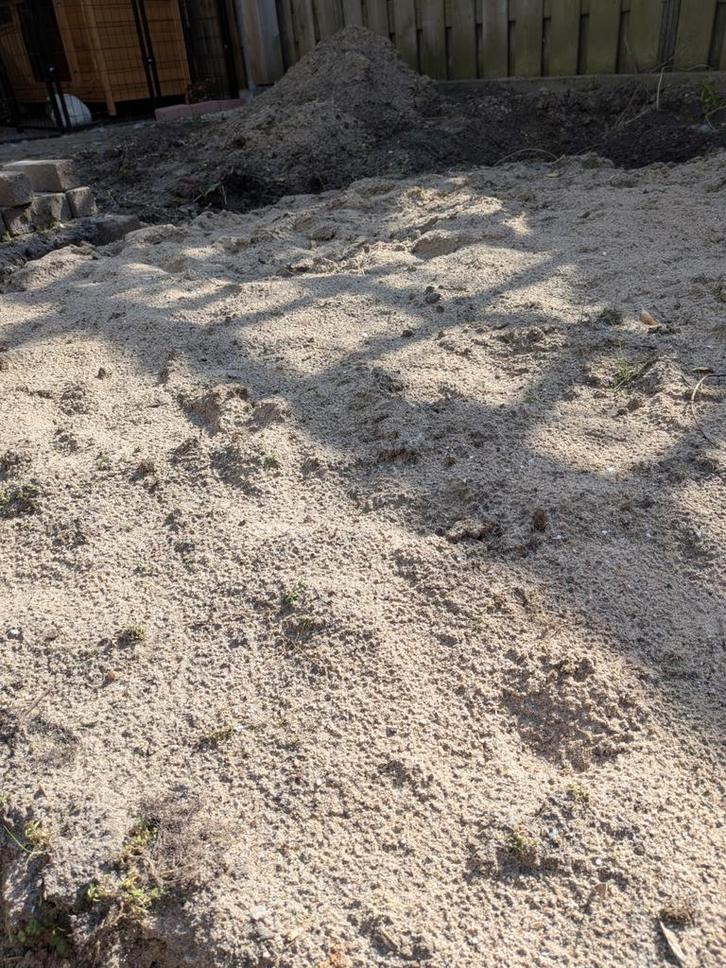 Gratis zand, Tuin en Terras, Zand, Ophoogzand, Ophalen
