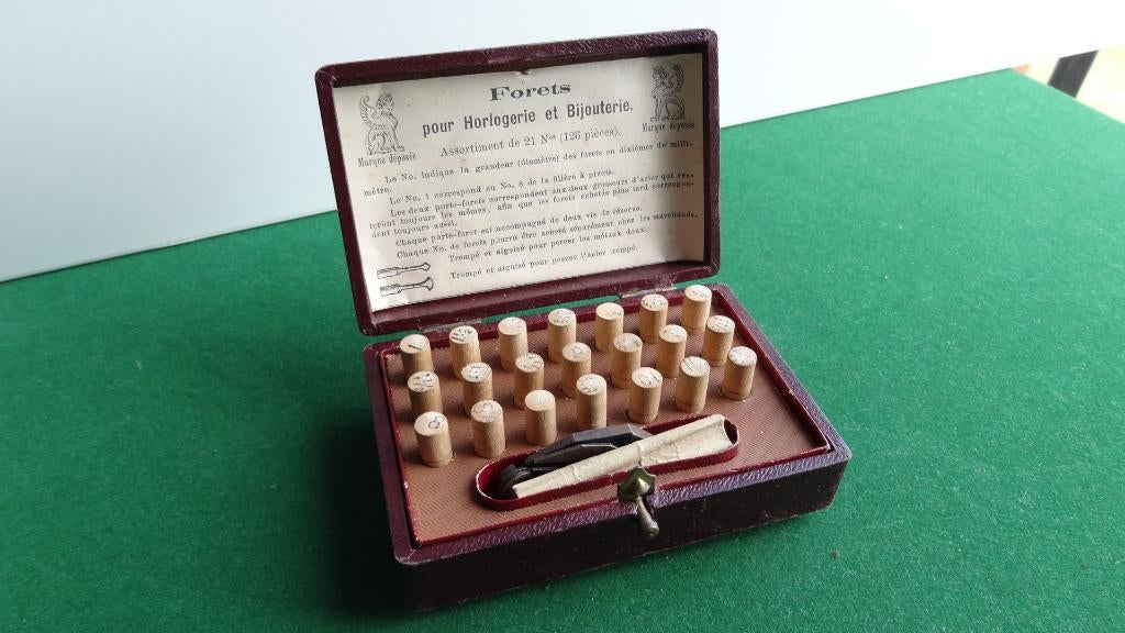 Gereedschap boortjes voor Horlogemaker Sieradenmaker, Ophalen of Verzenden